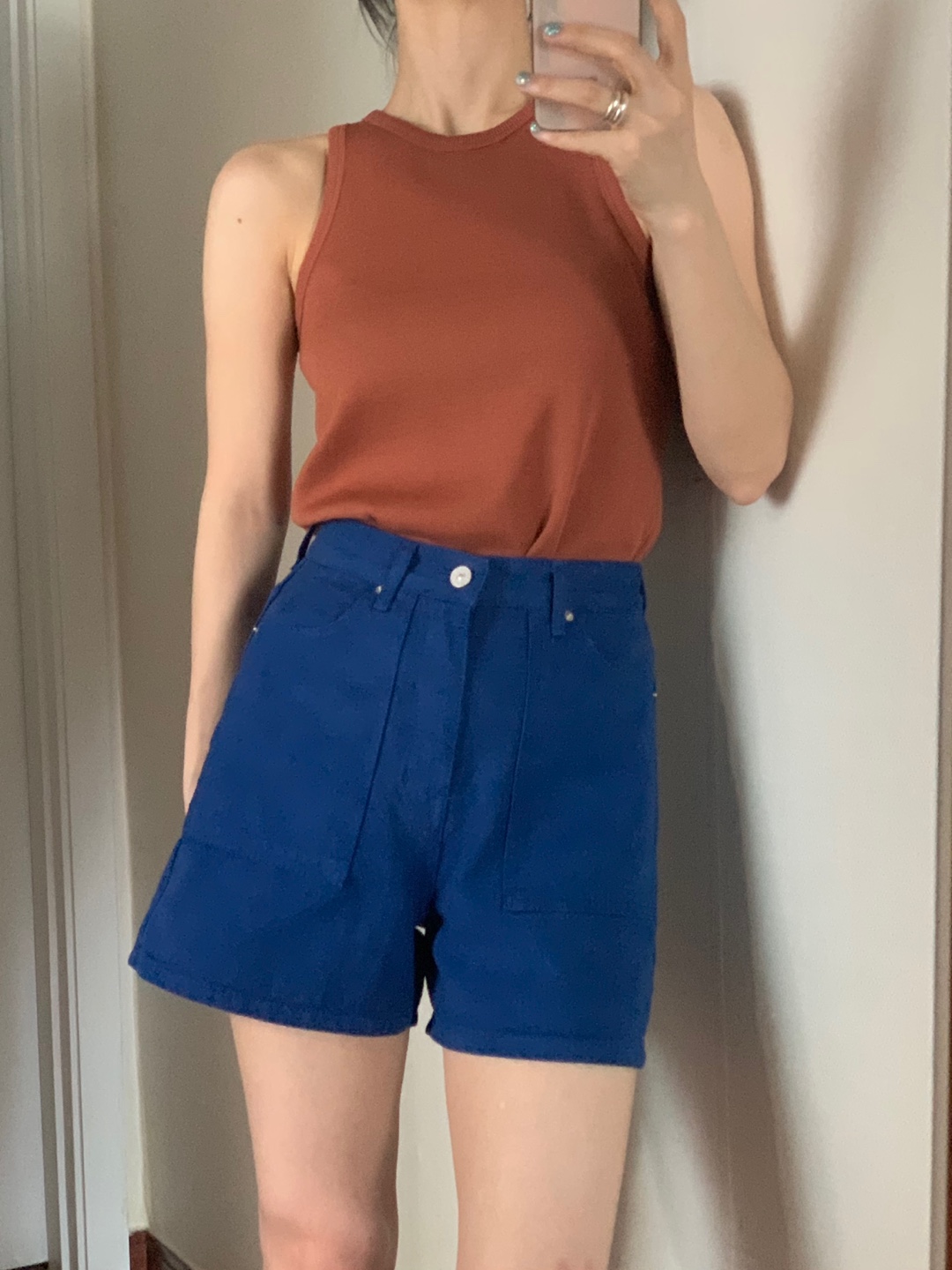 blue perfect shorts(26일pm7시마감)
