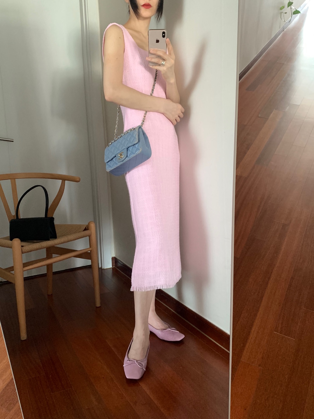 love tweed dress-pink(31일pm8시마감)