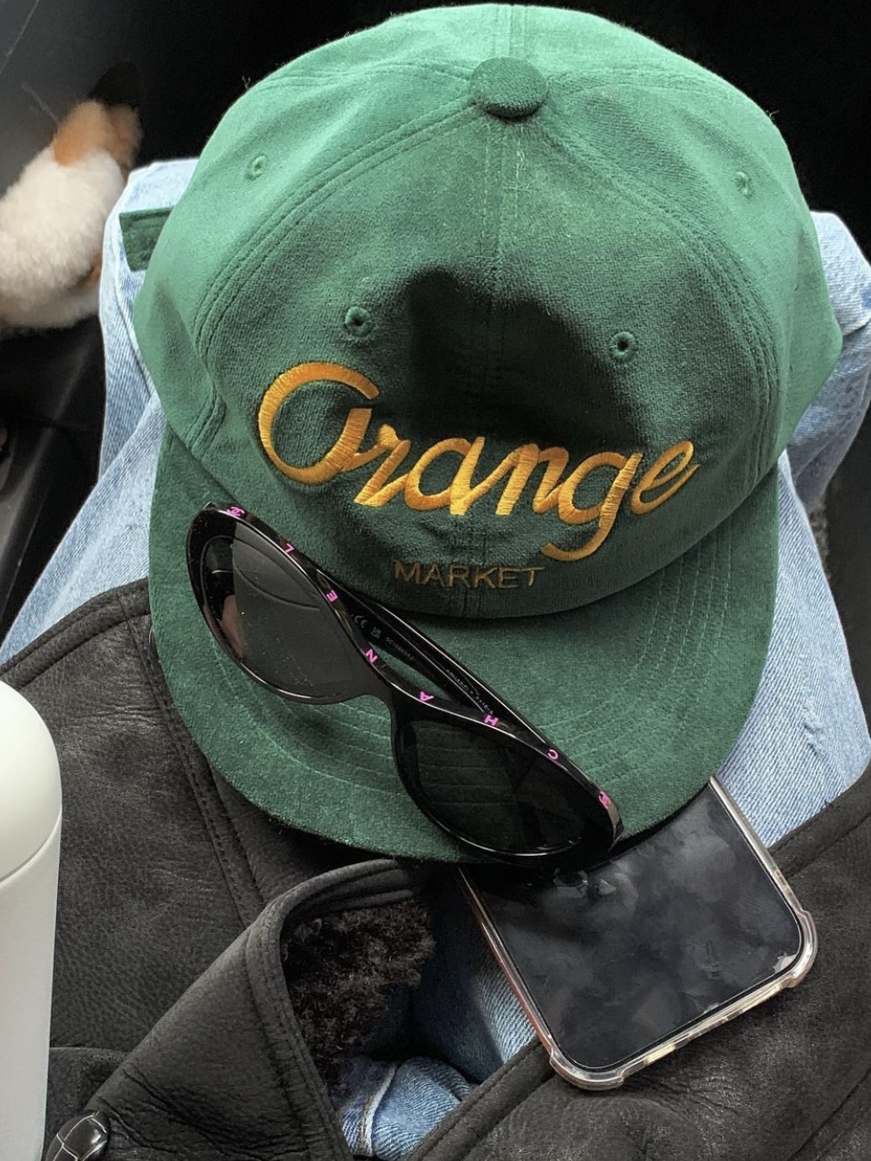 orange logo camp cap(29일pm7마감)