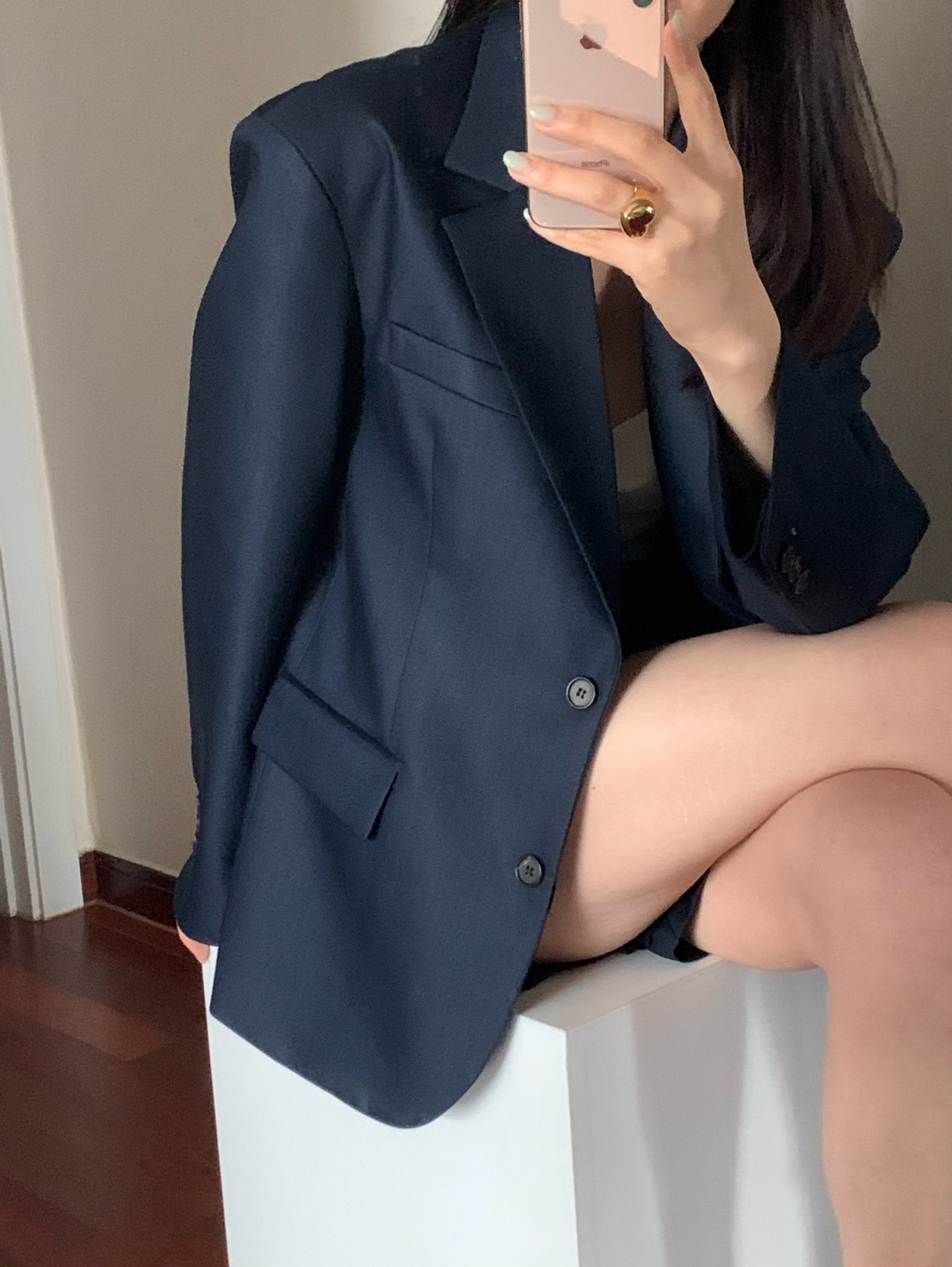 twinkle navy jacket(26일pm7마감)
