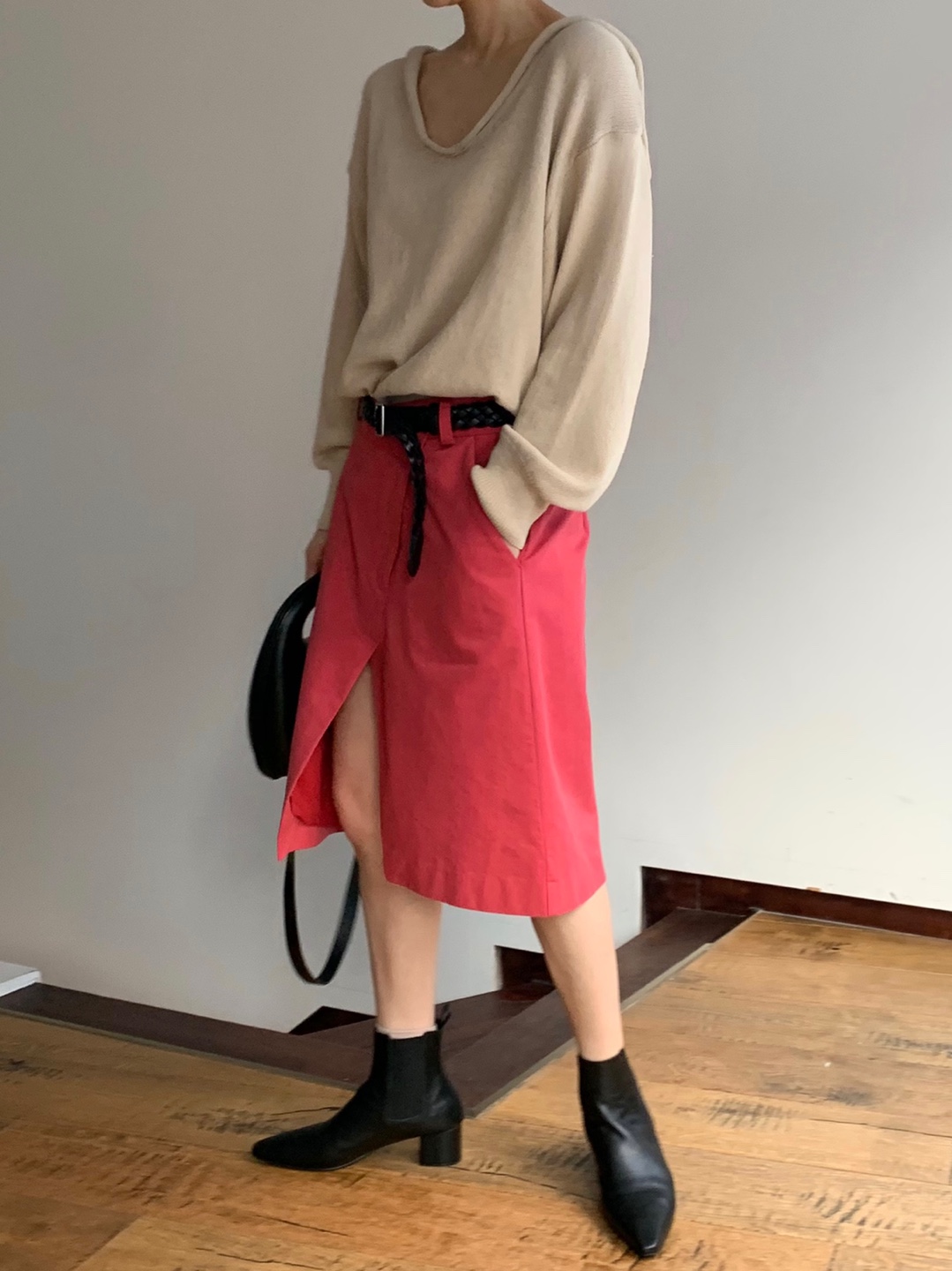 natural cotton skirt(배송지연ㅜㅜ일주일정도)