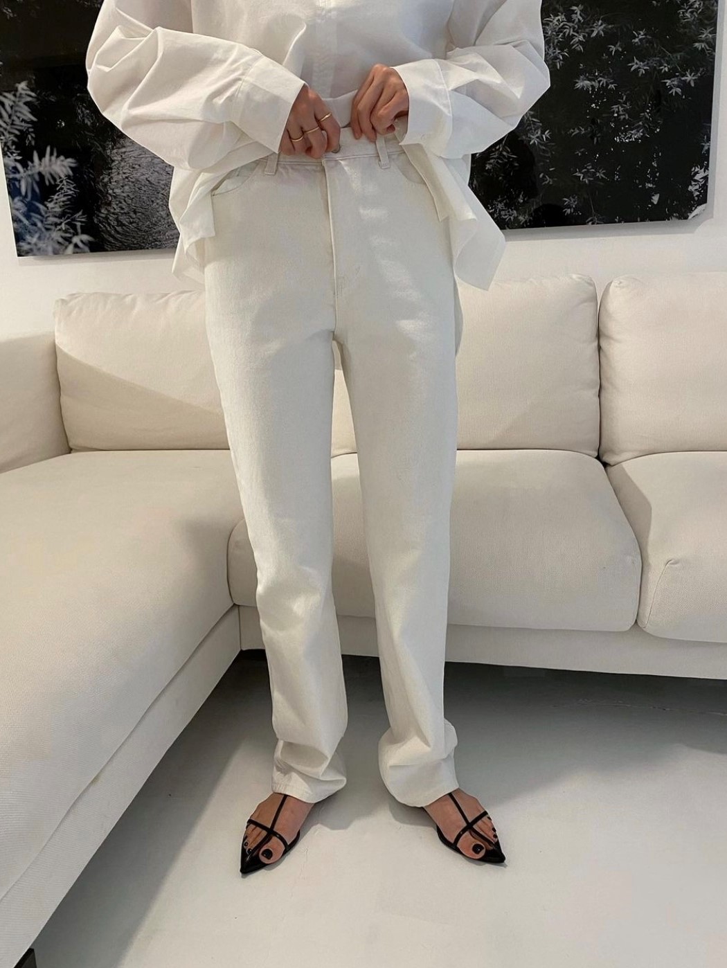 white long jean