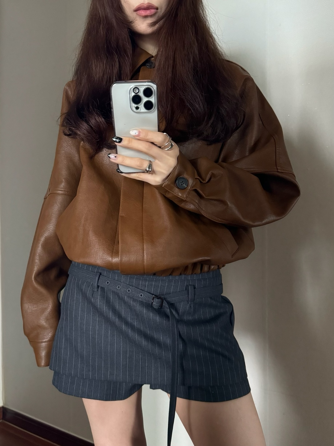 hidden rider jacket -brown(13일pm7마감)