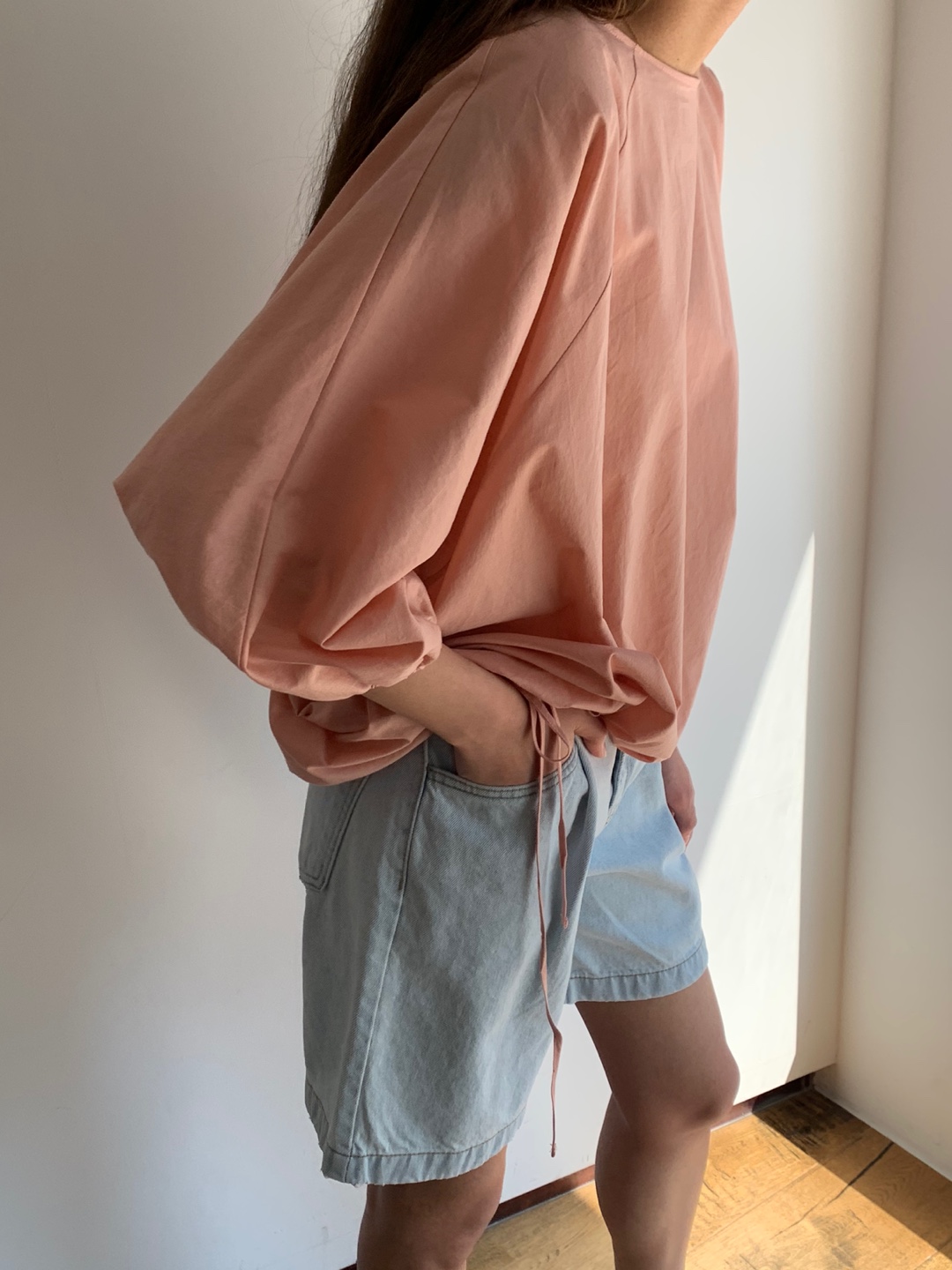 over string blouse